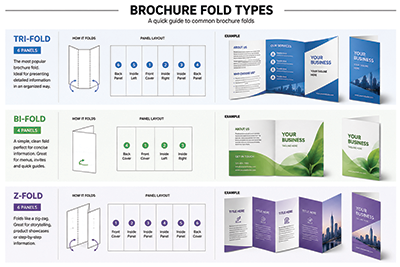 Folded flyers